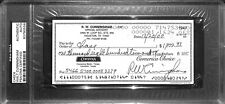 Walt Walter Cunningham Signed Personal Check PSA/DNA COA NASA Apollo 7 Autograph picture
