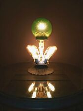 Antique 1930s-50s Mad Science Laboratory Brain Folk Art Desk Prop Lamp/Light  picture