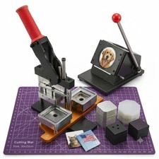 Exquimac 2x2 Inch Square Fridge Magnet Maker Machine Kit picture