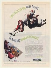 1991 Zenith Data Systems NFL PC Laptop Computer Ad picture
