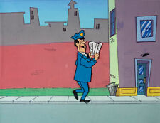 Officer Dibble (Top Cat) Original Production Cel with painted background picture