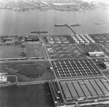 Crossness Sewage works which belonged to the Greater London Council Old Photo picture