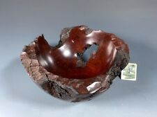 Manzanita Burl G+ Bowl #15106 made by Smithsonian Artist, David Walsh** picture