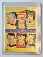 The Rules Of Attraction Platinum Plated Artist Signed Trading Card 1/1 picture