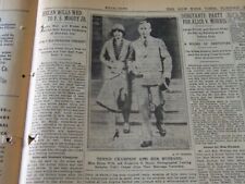 1929 DECEMBER 24 NEW YORK TIMES - HELEN WILLS WED TO F. S. MOODY JR. - NT 6557 picture