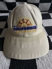 Vintage 2001 OPENING Disney California Adventure Baseball Cap Hat DISTRESSED picture