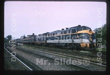 Duplicate Slide C&O  Chesapeake & Ohio E8A 4024 & B&O E8A W/'George Washington' picture