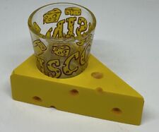 WISCONSIN CHEESE WEDGE WITH SHOT GLASS WISCONSIN picture