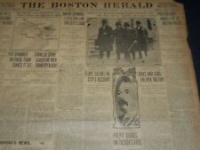 1906 APRIL 9 THE BOSTON HERALD VESUVIUS KILLS 43 THOUSANDS MORE INJURED - BH 277 picture