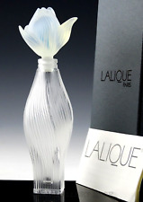 Lalique Crystal 1997 COLLECTORS SOCIETY CHINE PERFUME BOTTLE OPALESCENT STOPPER picture