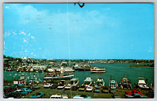 c1960s Hyannis Harbor Cape Cod Massachusetts Vintage Postcard picture
