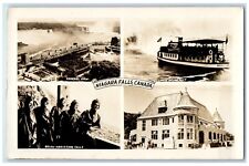 c1940's Niagara Falls Canada, Multiview  Unposted Vintage RPPC Photo Postcard picture