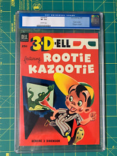 3-D-ELL #1 - 1953 - Rootie Kazootie - 3D Glasses Included - CGC 7.5 - (7135) picture