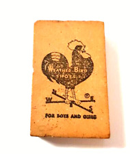 Vintage Weather Bird Shoes ERASER For Boys and Girls sure to impress picture