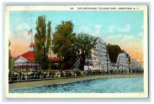 1927 The Greyhound Celoron Park Swimming Pool Jamestown New York NY Postcard picture