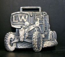 LW Letourneau Westinghouse 550 Motor Road Grader Pocket Watch Fob Advertising picture