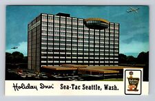 Seattle WA-Washington, Holiday Inn, Advertisement, Antique, Vintage Postcard picture