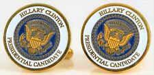 HILLARY CLINTON PRESIDENTIAL CANDIDATE UNITED STATES CAMPAIGN CUFFLINKS RARE  picture