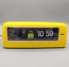 Copal 707 Flip Alarm Clock Bright Yellow 9
