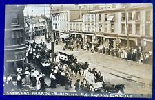 1906 Middletown New York. Labor Day Parade. RPPC Real Photo Postcard. picture