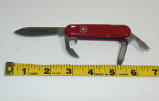 Wenger utility tool Swiss Army Knife,red, vintage, used good condition, Wahli picture