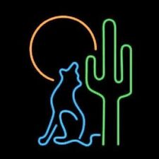 Desert Wolf Neon Light Sign 20