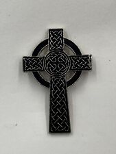 Celtic Cross Shaped Lapel Pin Brooch picture
