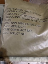 repair kit for camouflage screening system, woodland radar scattering, type IV  picture