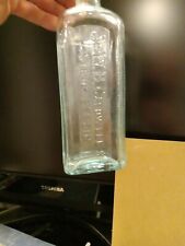 💎 Vintage Dr. W.B. Caldwell’s Syrup Pepsin Glass Medicine Bottle Monticello 💎 picture