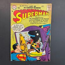Superman 113 EARLY Silver Age DC 1957 Bill Finger comic book Wayne Boring cover picture