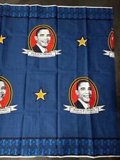 BUNDLE OF 3 UNCUT OBAMA AFRICAN COMMEMORATIVE FABRIC PAGNE--MALI and GHANA picture