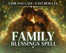 Family Blessing Spell - Harmony, Protection, Love & Positive Family Energy picture