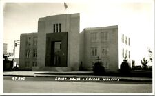 RPPC Courthouse Conrad Montana MT Unused UNP Postcard S20 picture