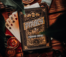 Piracy Playing Cards Dual- Gold/Metal Foiling Deck Sealed picture