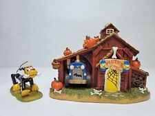 Hawthorne Village Disney Pluto's Bone Yard Harvest Village Light Halloween House picture