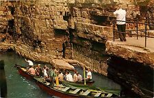 BOAT RIDE AUSABLE CHASM TABLE ROCK NEW YORK NY POSTCARD picture