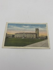 Vintage lithograph Shreveport Louisiana Headquarters Bldg Barksdale Field 1940s picture