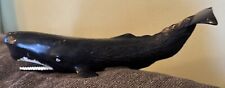 Sperm Whale 1992 Monterey Bay Aquarium Whale Figurine 12” picture