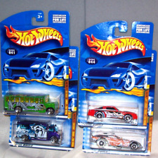 Set of 4 FOSSIL FUEL SERIES 2001 Hot Wheels Diecast 1:64 Cars picture