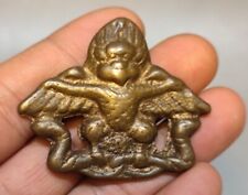 Wonderful Tibet Vintage Old Buddhist Alloy Copper Buddha Statue Amulet Garuda picture