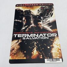 Terminator Salvation - BLOCKBUSTER VIDEO BACKER CARD 5.5