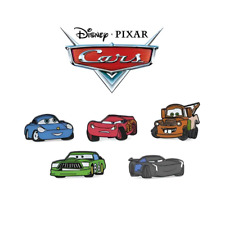 CARS PIN SET (5pcs) Pixar/Disney Movie Animation Gift Enamel Lapel Brooch Lot picture