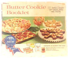 Recipes Pillsbury Butter Cookie Cookbook 1961 Vintage Cookery and Cuisine picture