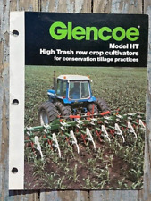 Rare Vintage Original Glencoe Model HT High Thrash Cultivator Flyer picture
