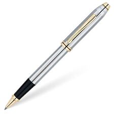 Cross Townsend Medalist Refillable Rollerball Pen, 23 Carat Gold-Plated Appoi... picture
