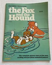 THE FOX AND THE HOUND 1981 GOLDEN COMIC BOOK NO ADS SCARCE WALT DISNEY  picture