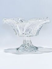 Marvelous Vintage In Box Mikasa Crystal Modern Style Candy Dish/ compote picture