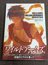 Wild Arms Million Memories Official Art Book Game Design Illustration Japanese picture