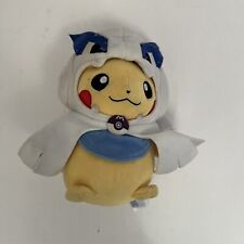 Pokemon Center Original Stuffed Lugia Poncho Pikachu picture
