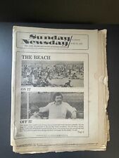 Sunday Newsday The Long Island Newspaper Vtg June 27th 1976 The Beach Ephemera picture
